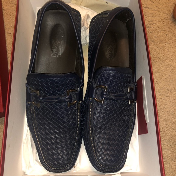 Mens Salvatore Ferragamo Calf - Picture 1 of 2